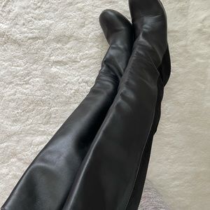 Celine Wedge boots leather suede